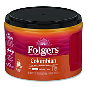 Folgers 100% Columbian Coffee, 22.6 oz Canister (30445)