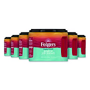 Folgers Simply Smooth Ground Coffee, Gentle On Your Stomach, 27 oz Canister, 6/Carton (30446CT)
