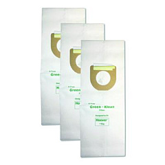 Green Klean Replacement Vacuum Bags, Fits Hoover/Pacific Steamex Scholar/Royal, 3/Pack (HOVYP)