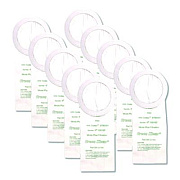 Green Klean Replacement Vacuum Bags, Fits NSS Outlaw/ProTeam QuarterVac/Sandia/Sanitaire, 10/Pack (QVACP)