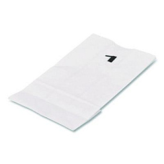 Ross & Wallace Paper Products Grocery Paper Bags, 1# Size, 30# Basis Weight, 3.5" x 2.25" x 6.63", White, 500/Bundle (GWHT1500)