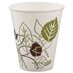 Dixie Pathways Polycoated Paper Cold Cups, 12oz, 100/pack (12FPPATHPK)