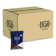 1850 Black Gold Coffee Ground Coffee Fraction Packs, 2.5 oz Pack, 24 Packs/Carton (21512)
