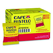 Caf Bustelo Regular Coffee Fraction Packs, Espresso, 2 oz Pack, 30/Carton (01014)