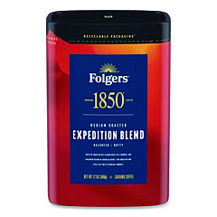 1850 Expedition Blend Roast Ground Coffee, 12 oz Canister (93312EA)