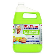 Mr. Clean Finished Floor Cleaner, Lemon Scent, 1 gal Bottle (02621EA)