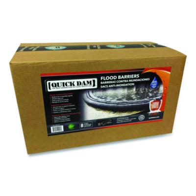 Quick Dam Flood Barriers, 6" x 10 ft x 3.5", 8/Box (QD6108)