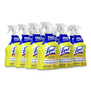 Professional LYSOL Brand Advanced Deep Clean All Purpose Cleaner, Lemon Breeze, 32 oz Trigger Spray Bottle, 12/Carton (00351)