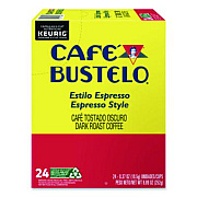 Caf Bustelo Espresso Style K-Cups, 24/Box (6106)