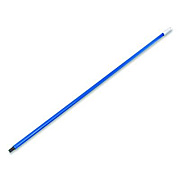 Carlisle Plastic Coated Metal Handle, 0.85" dia x 48", Blue, 12/Carton (362019414)