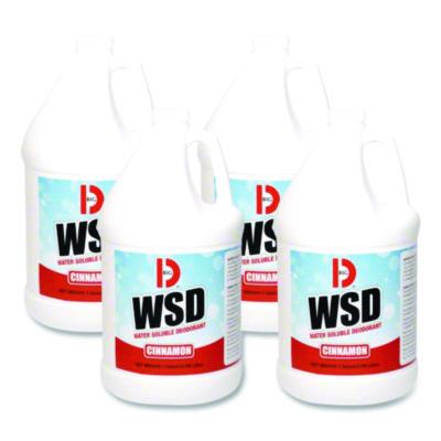 Big D Industries Water-Soluble Deodorant, Cinnamon, 1 gal Bottle, 4/Carton (1611)