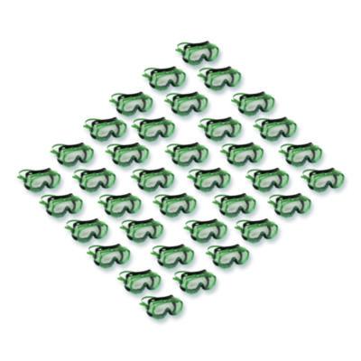 KleenGuard V8 Monogoggle 211 Goggle. Clear Lens, Green Frame, 36/Carton (16668)