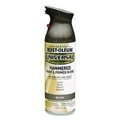 Rust-Oleum Universal Premium Spray Paint, Hammer Brown, 12 oz Aerosol Can (245218EA)