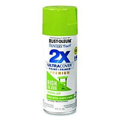 Rust-Oleum Painter's Touch 2X Ultra Cover Spray Paint, High Gloss Tropical Leaf, 12 oz Aerosol Can (331179EA)