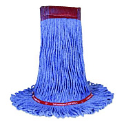 Nexstep Commercial Products MaxiClean Loop-End Mop, Cotton/Synthetic, 20 oz, Blue (97156)