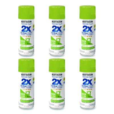 Rust-Oleum Painter's Touch 2X Ultra Cover Spray Paint, High Gloss Tropical Leaf, 12 oz Aerosol Can, 6/Carton (331179)