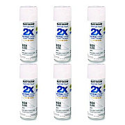 Rust-Oleum Painter's Touch 2X Ultra Cover Spray Paint, High Gloss White, 12 oz Aerosol Can, 6/Carton (331171)