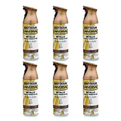 Rust-Oleum Universal Premium Spray Paint, Aged Copper, 12 oz Aerosol Can, 6/Carton (249132)