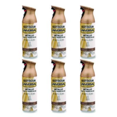 Rust-Oleum Universal Premium Spray Paint, Aged Copper, 12 oz Aerosol Can, 6/Carton (249132)