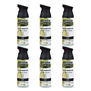 Rust-Oleum Universal Premium Spray Paint, Flat Black, 12 oz Aerosol Can, 6/Carton (245198)