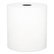 Kleenex Universal Hard Roll Paper Towels with Premium Absorbency Pockets, 1-Ply, 8" x 425 ft, 1.5" Core, White, 12 Rolls/Carton (01080)