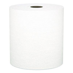 Kleenex Universal Hard Roll Paper Towels with Premium Absorbency Pockets, 1-Ply, 8" x 425 ft, 1.5" Core, White, 12 Rolls/Carton (01080)