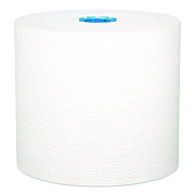 Kleenex Hard Roll Paper Towels with Premium Absorbency Pockets with Colored Core, Blue Core, 1-Ply, 7.5" x 700 ft, White, 6 Rolls/CT (25637)