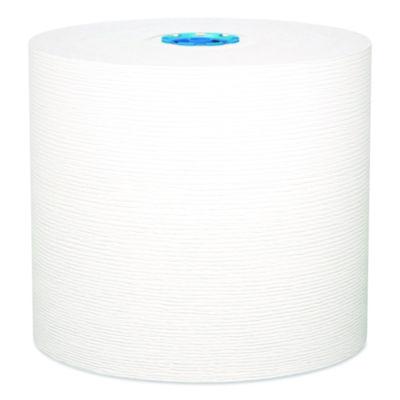 Kleenex Hard Roll Paper Towels with Premium Absorbency Pockets with Colored Core, Gray Core, 1-Ply, 7.5" x 700 ft, White, 6 Rolls/CT (25639)