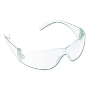 3M Virtua Wraparound Protective Eyewear, Frameless, Clear Single Lens, 100/Carton (1132901)