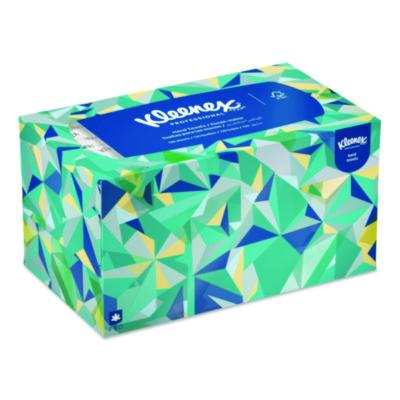 Kleenex Hand Towels, POP-UP Box, Cloth, 1-Ply, 9 x 10.5, Unscented, White, 120/Box (01701)