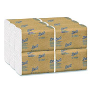 Scott Essential C-Fold Towels for Business, Absorbency Pockets, 1-Ply, 10.13 x 13.15, White, 200/Pack, 12 Packs/Carton (01510)