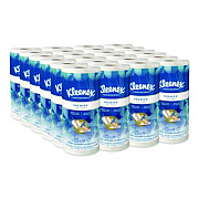 Kleenex Premiere Kitchen Roll Towels, 1-Ply, 11 x 9.4, White, 70/Roll, 24 Rolls/Carton (13964)