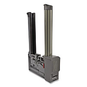 World Centric Cutlery Dispenser Tower, Holds 125 Knives, 2.6 x 15.4, Gray, 10/Carton (DPCPLK)