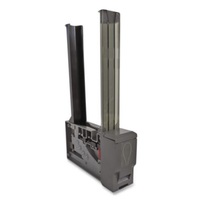 World Centric Cutlery Dispenser Tower, Holds 125 Spoons, 2.6 x 15.4, Gray, 10/Carton (DPCPLS)