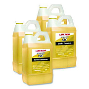 Betco Speedex FastDraw 25 Concentrate Heavy-Duty Degreaser, Lemon Scent, 67.6 oz Bottle, 4/Carton (5284700CT)
