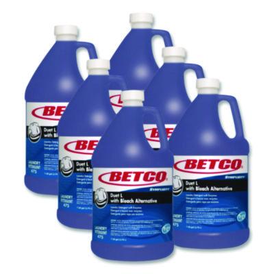 Betco Symplicity Duet L Laundry Detergent, 1 gal, Fresh Scent, 4/Carton (4750400)