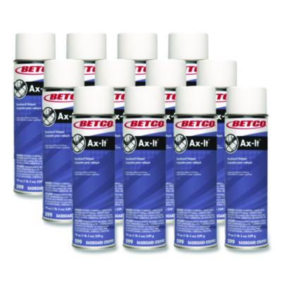 Betco Ax-It Aerosol Baseboard Stripper, Sassafras Scent, 19 oz Aerosol Spray, 12/Carton (0992300CT)
