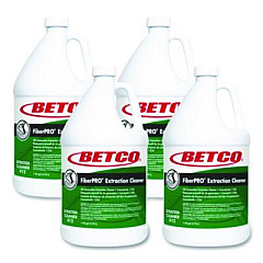 Betco FiberPRO Extraction Cleaner, Pleasant Scent, 1 gal Bottle, 4/Carton (4120400)