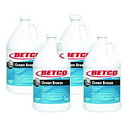 Betco BestScent Ocean Breeze Deodorizer, Ocean Breeze Scent, 1 gal Bottle, 4/Carton (2310400CT)