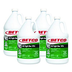 Betco GE Fight Bac RTU Disinfectant, Fresh Scent, 1 gal Bottle, 4/Carton (3900400)