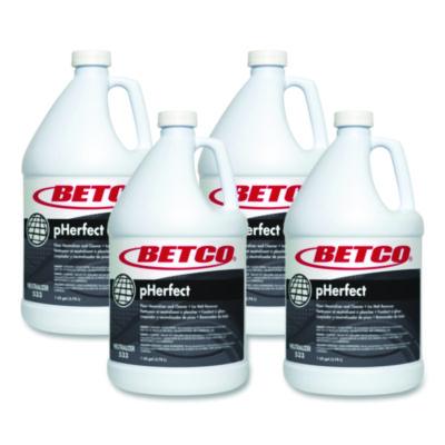 Betco pHerfect Floor Neutralizer and Cleaner, Characteristic Scent, 1 gal Bottle, 4/Carton (5330400)