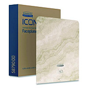 Kimberly-Clark Professional* ICON Faceplate for Automatic Roll Towel Dispenser, 18.12 x 15.62 x 12.87, Warm Marble (58790)
