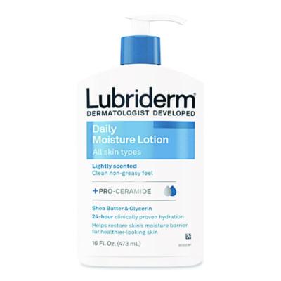 Lubriderm Skin Therapy Hand and Body Lotion, 16 oz Pump Bottle, Fragrance-Free (48323EA)