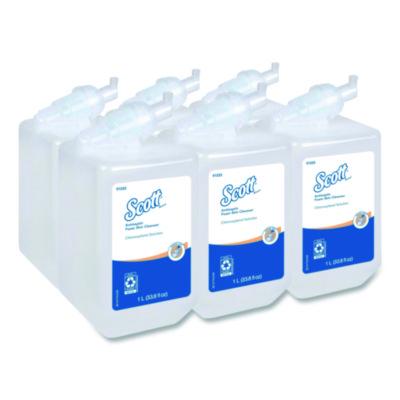 Scott Antiseptic Foam Skin Cleanser Refill, Unscented, 1,000 mL, 6/Carton (91555)