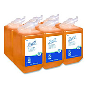 Scott Essential Hair and Body Wash, Citrus Floral Scent, 1 L, 6/Carton (91557)