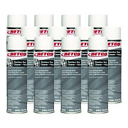 Betco Stainless Steel Cleaner and Polish, Characteristic Scent, 16 oz Aerosol Spray, 12/Carton (652300CT)