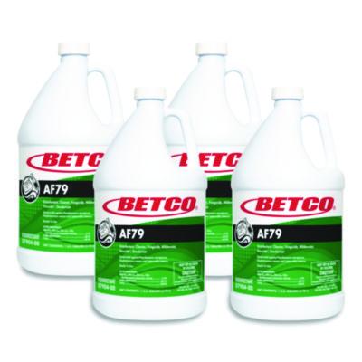 Betco AF79 Disinfectant Cleaner, Citrus Scent, 1 gal Bottle, 4/Carton (790400)