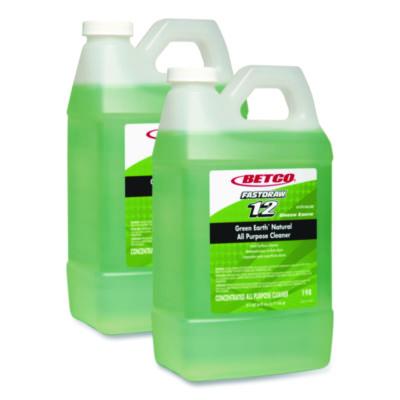 Betco Green Earth FastDraw Natural All Purpose Cleaner, Clean Scent, 2 L Bottle, 4/Carton (1984700CT)