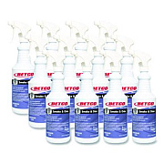 Betco BestScent Smoke and Odor Eliminator, Various Floral/Fruit Scent, 32 oz Spray Bottle, 12/Carton (2341200)