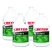 Betco Sure Bet II Foaming Disinfectant, Citrus Scent, 1 gal Bottle, 4/Carton (3140400)